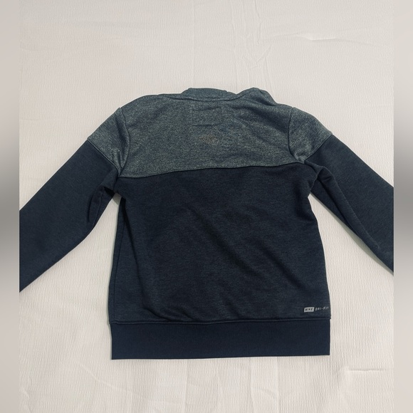 Boy’s Gray Hurley Dri-FIT Solar Zip-Front Hoodie With Pockets, size 7 - Picture 4 of 5